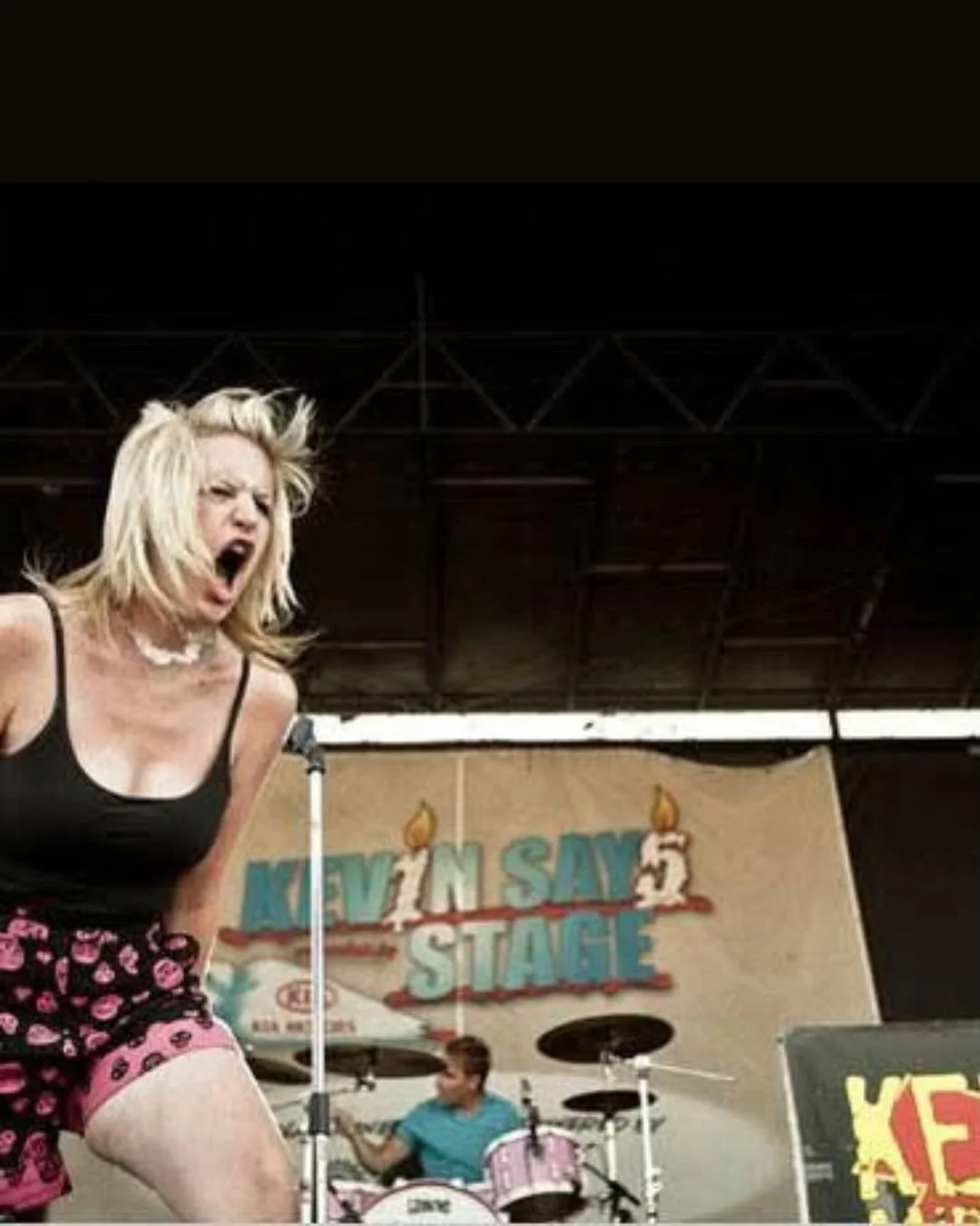 My first gig was opening for the Jonas Brothers.

Then I started a band. Our first show was opening for Bret Michaels on the Rock of Love tour. We did Warped Tour for 6 years. Lived on a tour bus. Got written up in the New York Times. Alternative Pre