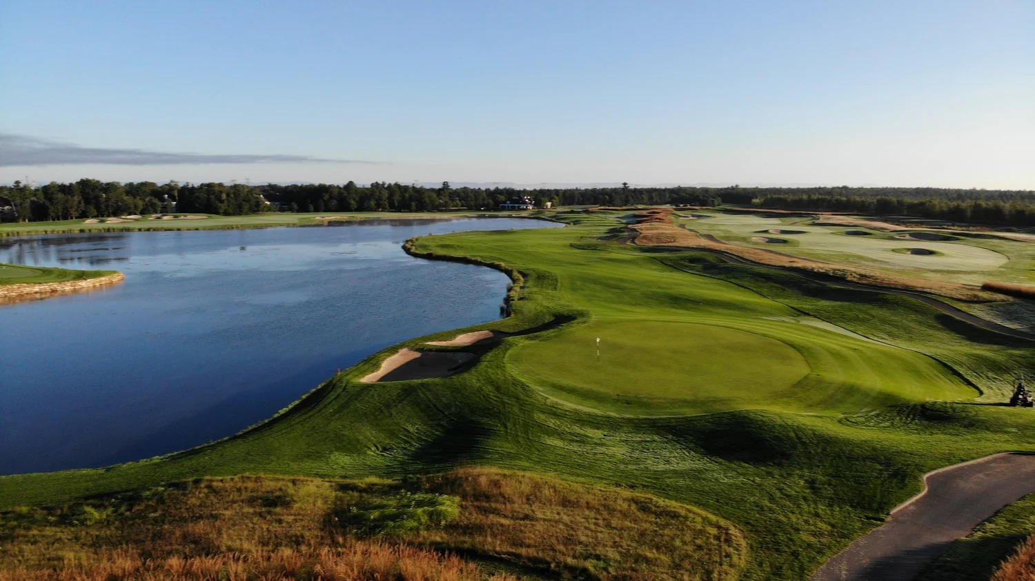 Vue aérienne du parcours - Membership corporatif