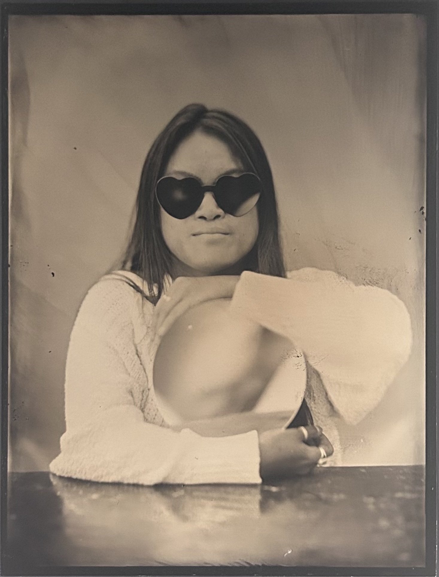 Collodion plate