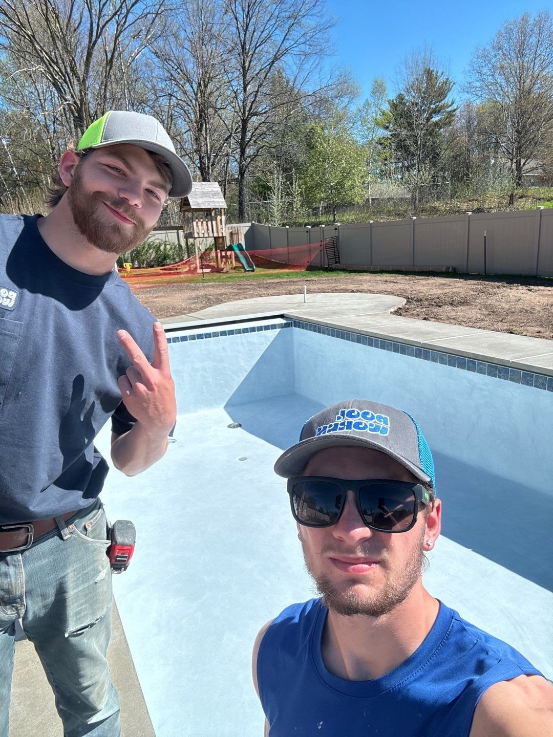 It's time for another SELFIE SATURDAY! Cole &amp; Tyler were certainly enjoying the long awaited sunshine!!!!

We want to see YOU (our wonderful customers) and how you are all enjoying your pool, spa or just your weekend! Best picture of the week win
