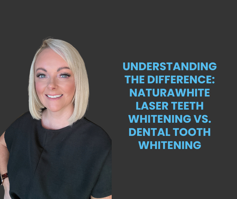 Understanding the Difference: naturawhite laser Teeth Whitening vs. Dental Whitening