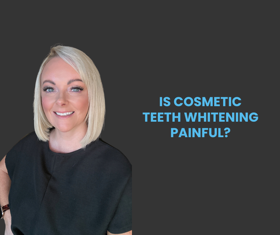 Is Cosmetic Teeth Whitening Painful?