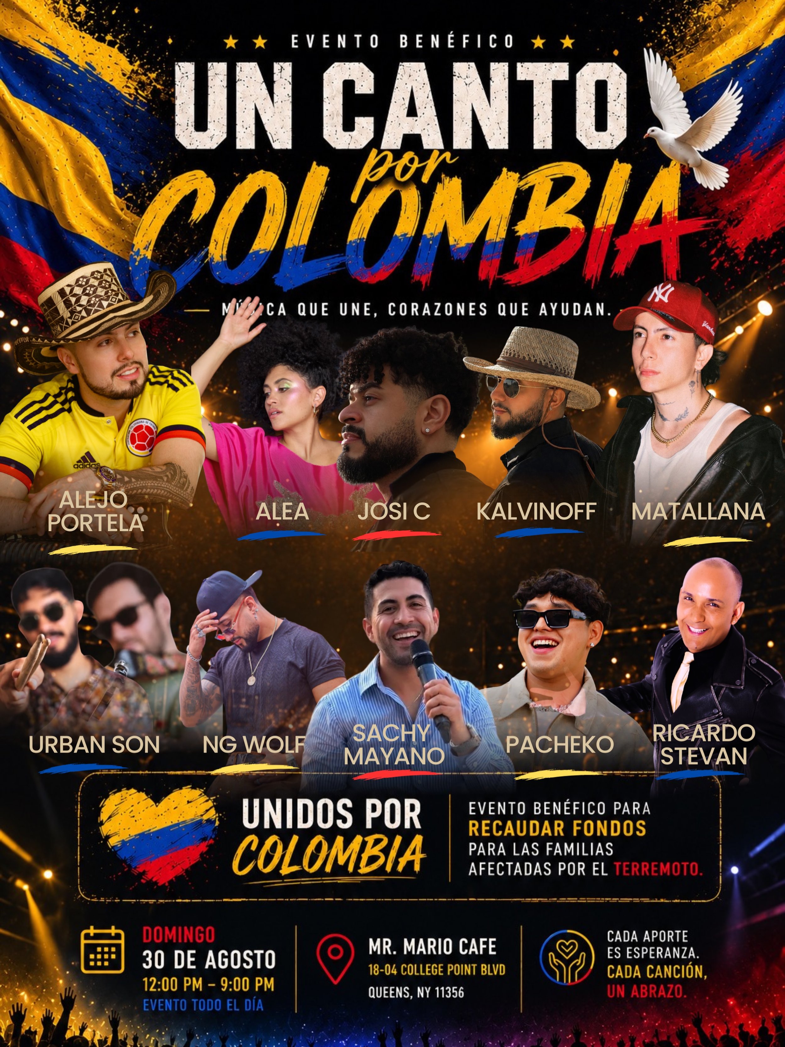 Amigos es una alegr&iacute;a para m&iacute; presentarles el flyer oficial del evento y estoy muy feliz por la acogida de mis amigos y colegas que vivimos por el arte en Nueva York. Se el esfuerzo que conlleva desarrollar, ensayar y presentar un show 