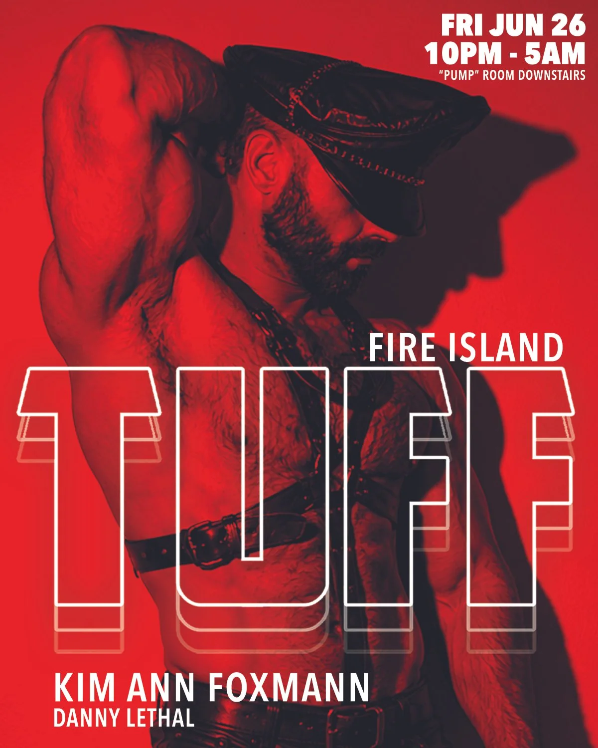 6.26.26
FIRE ISLAND 
w/ Kim Ann Foxmann