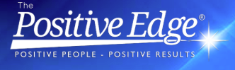 The Positive Edge Logo against a blue background.png