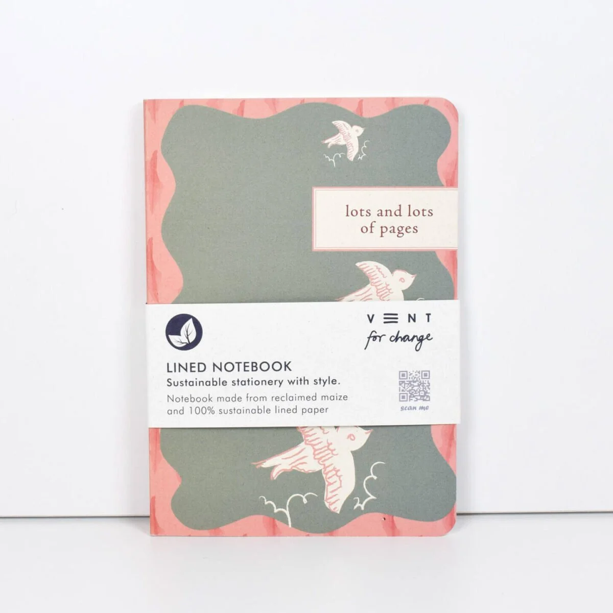 A5 Recycled Notebook Envrio collection