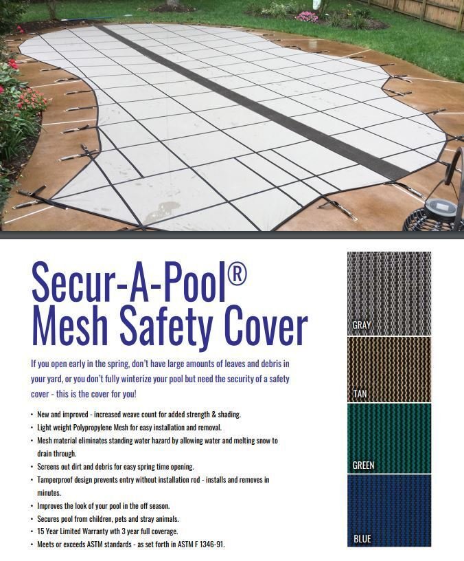 Here is everything to know about our pool covers. Order yours before fall really kicks off!