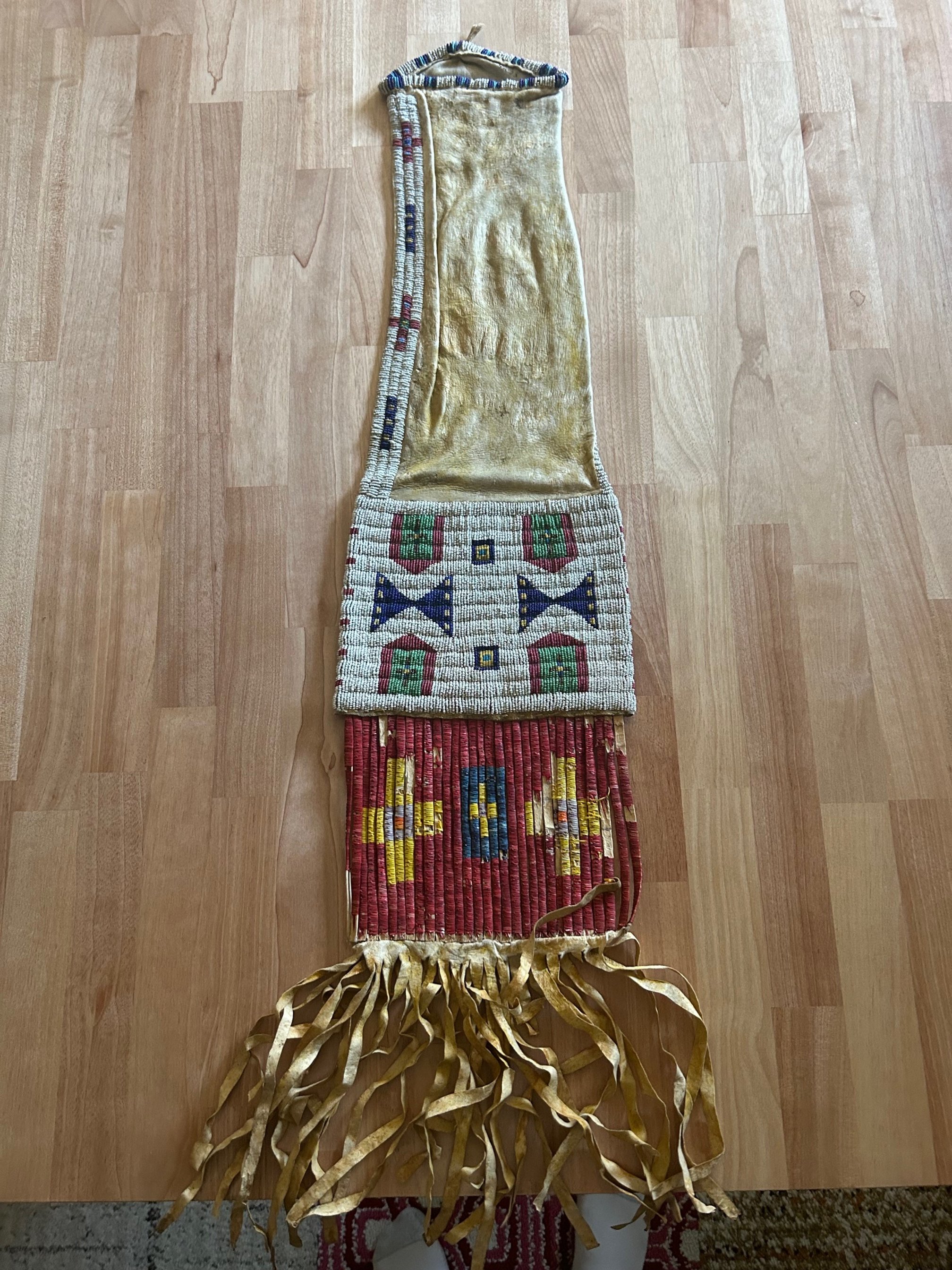 Native American beadwork. Portobello Road Antiques at the Wisconsin Antiques Dealers Association Show Oct. 4 & 5, 2024 at Waukesha, WI Expo Center.