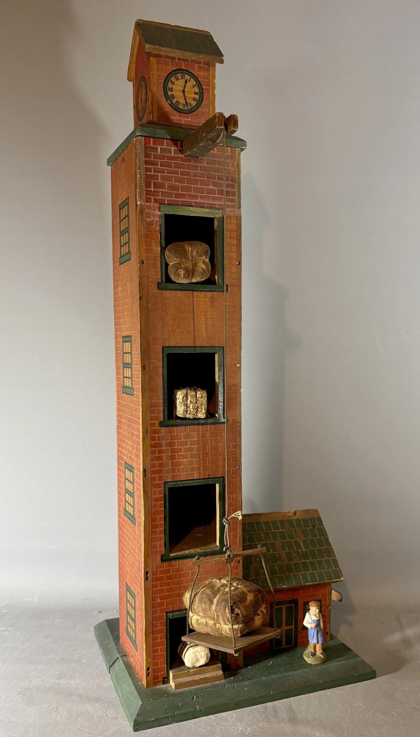 Angus Antiques Extremely Rare Toy Converse Grain Elevator