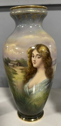 Hand-Painted Vase, Porte Galleries