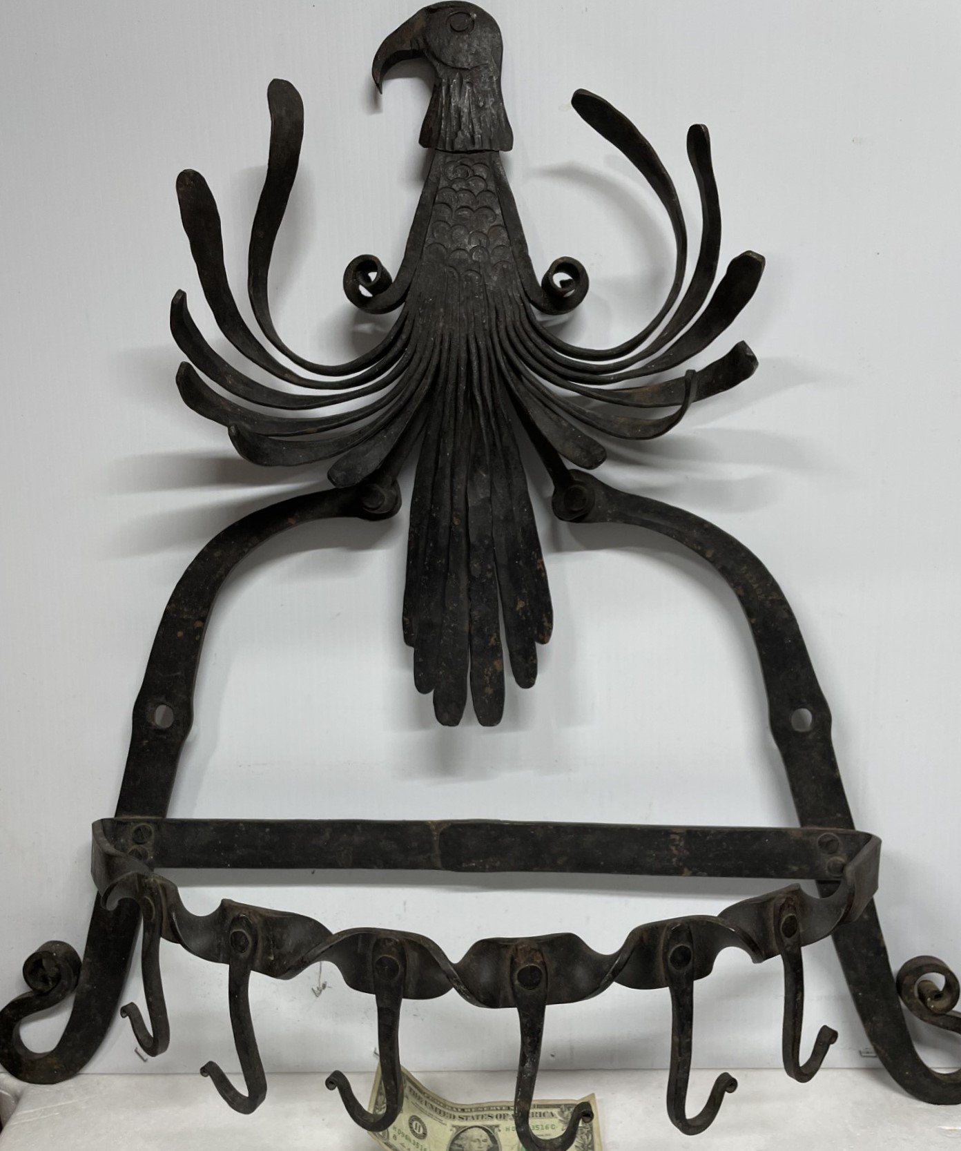 Schoolmaster Antiques, Wrought Iron Game Rack