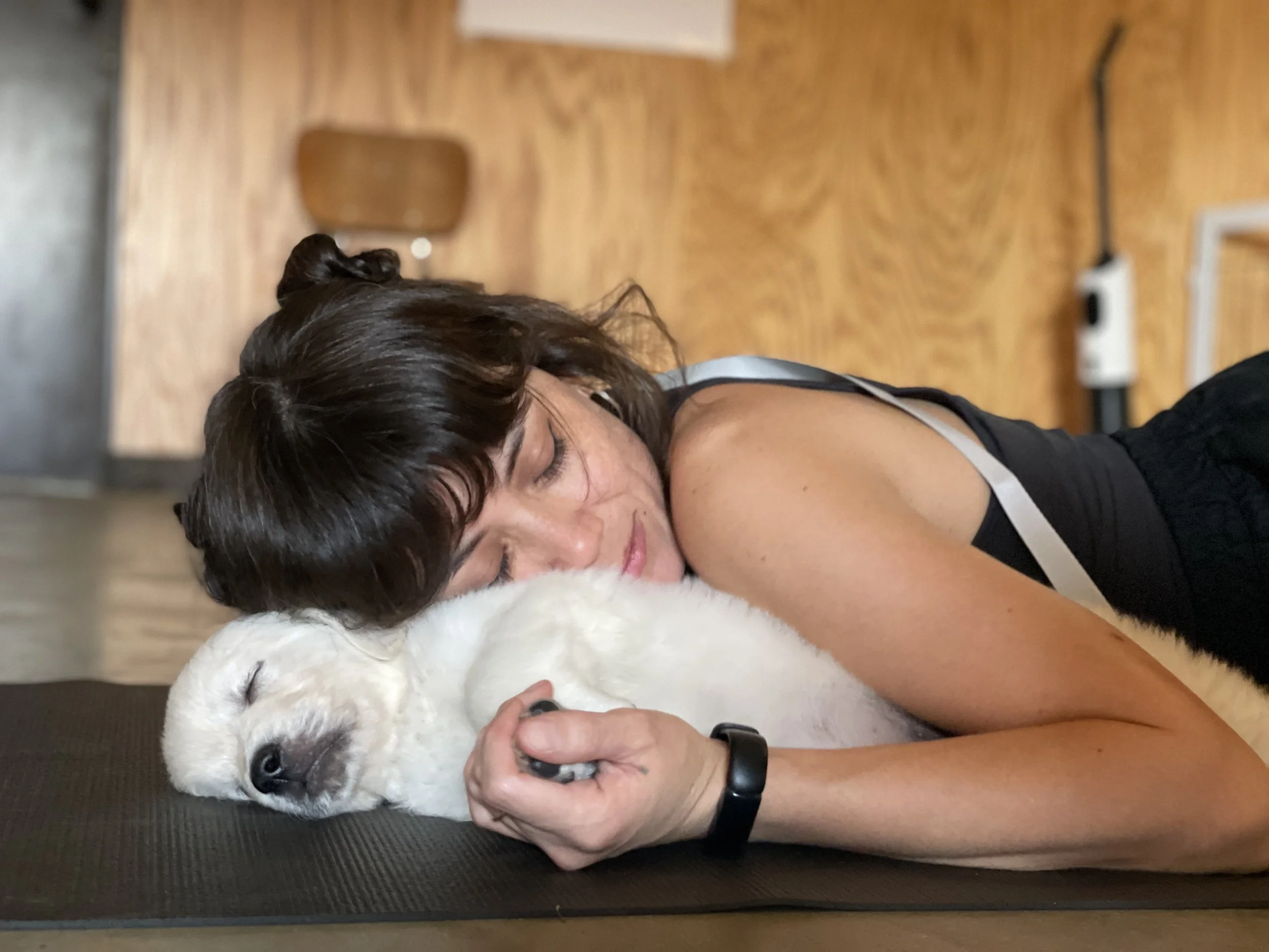 puppies and yoga classes (event space)