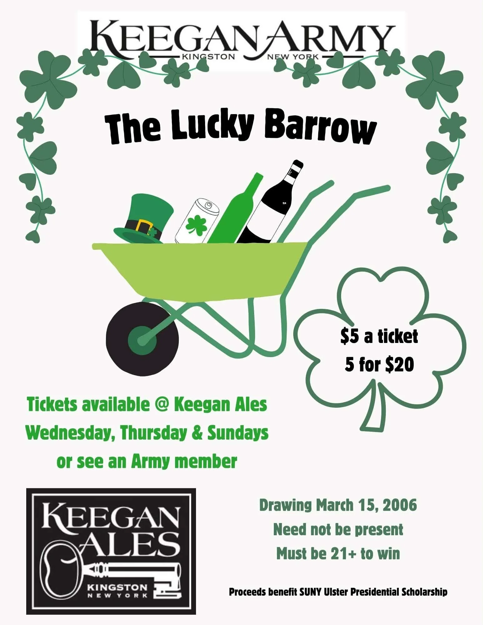 Lucky Barrow Raffle