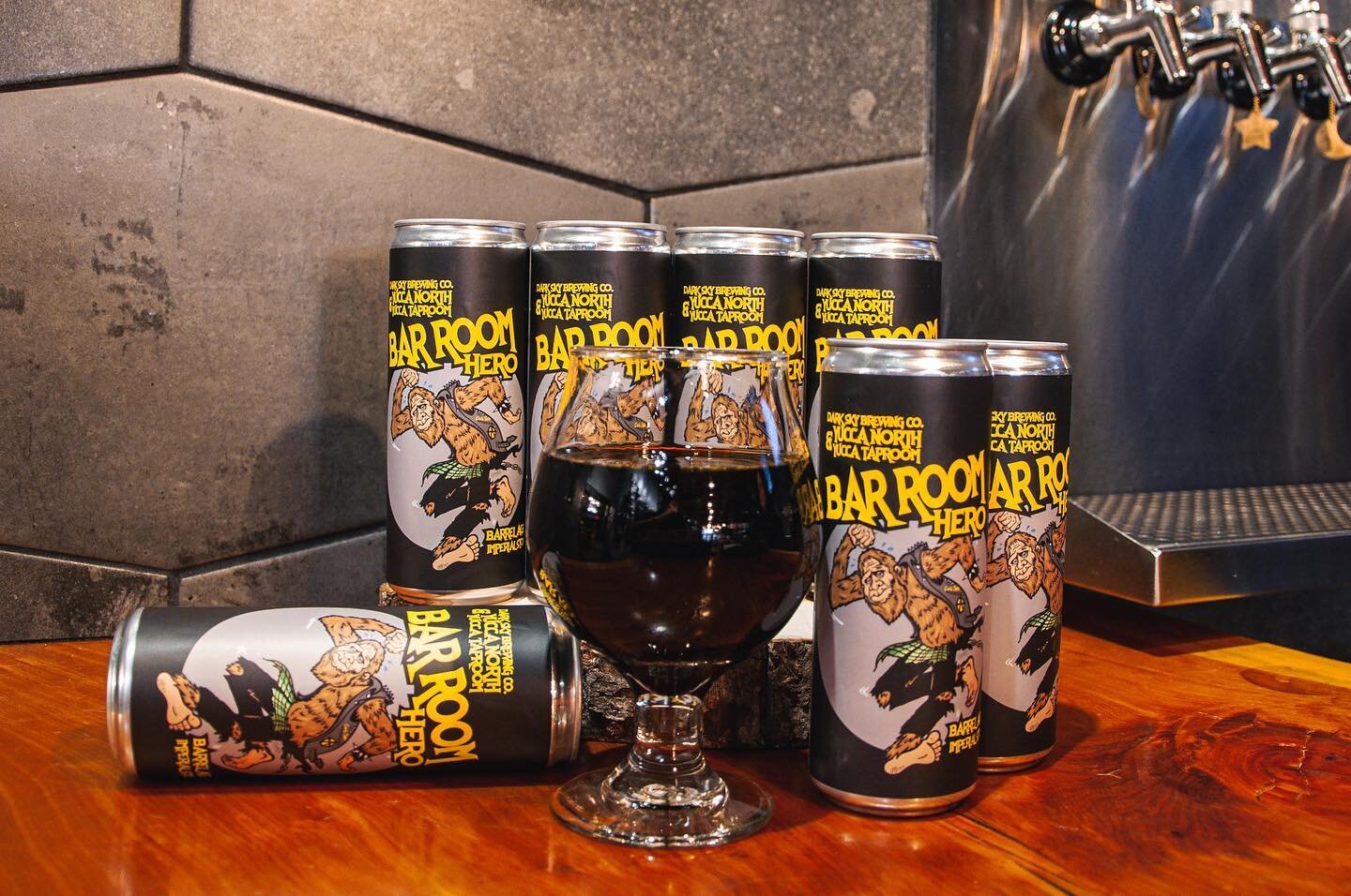 🎶 Bar Room Hero 🎶 

It&rsquo;s no secret the DSB brew crew love a good late night jaunt to Yucca North, so no surprise that we brewed up this epic barrel aged stout in collab with the Yucca taprooms! Aged for 85 weeks in a single pick @buffalotrace