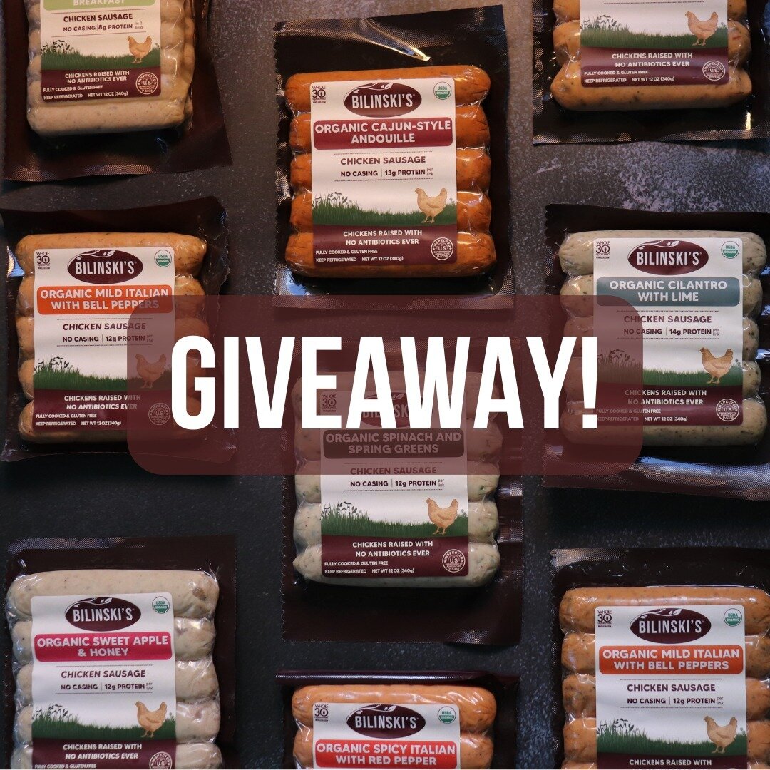 Calling all our chefs, kitchen enthusiasts and just people who are lookin' to get cookin' 🗣️ 

HOW TO ENTER:
&bull; Make sure you&rsquo;re following us (@bilinskisausage)
&bull; Like this post!
&bull; Post a picture of your favorite chicken sausage 