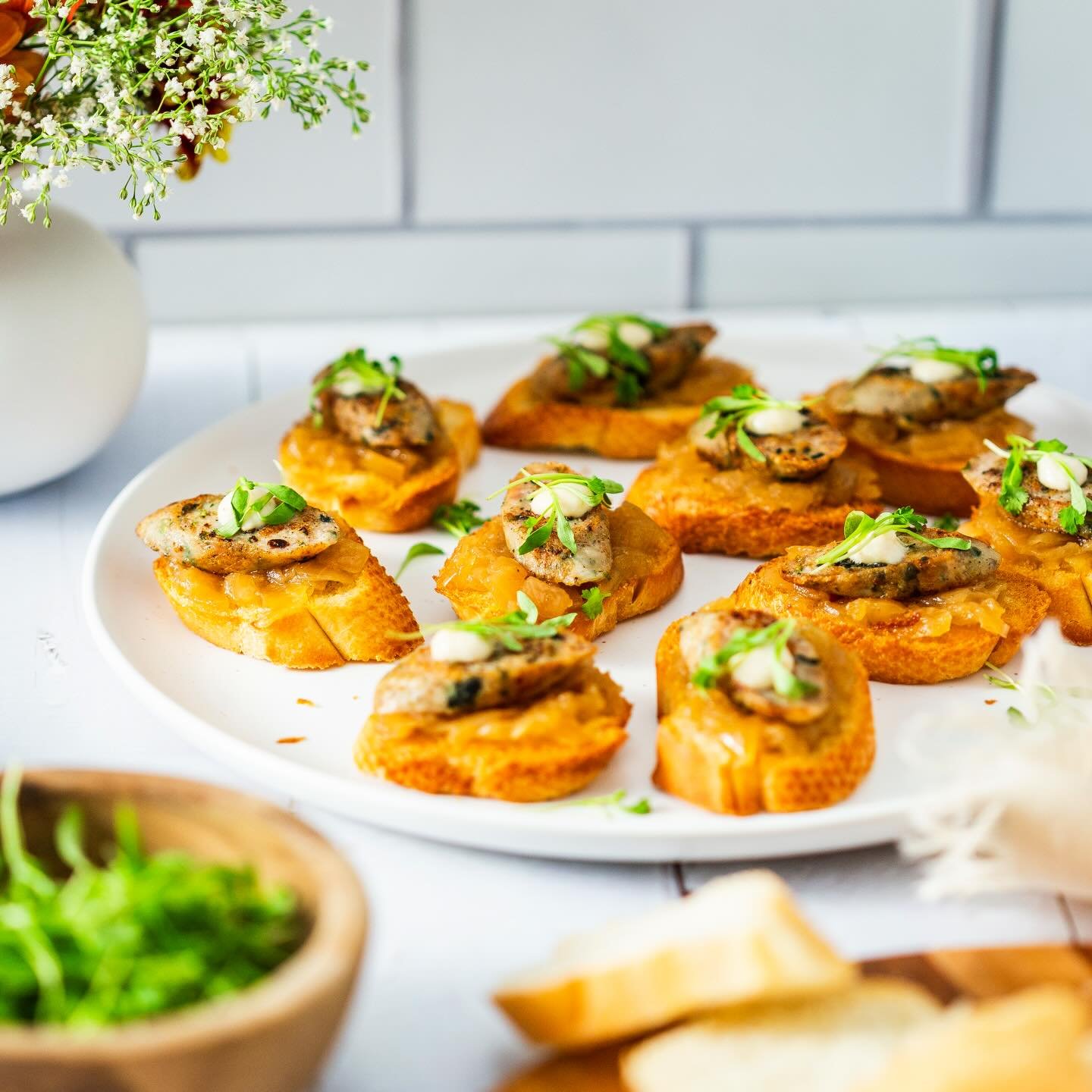 Small bites for the big game. 🏈

Want the recipe for your #SuperBowl party? Comment "KICK IT" and we'll DM you the details!