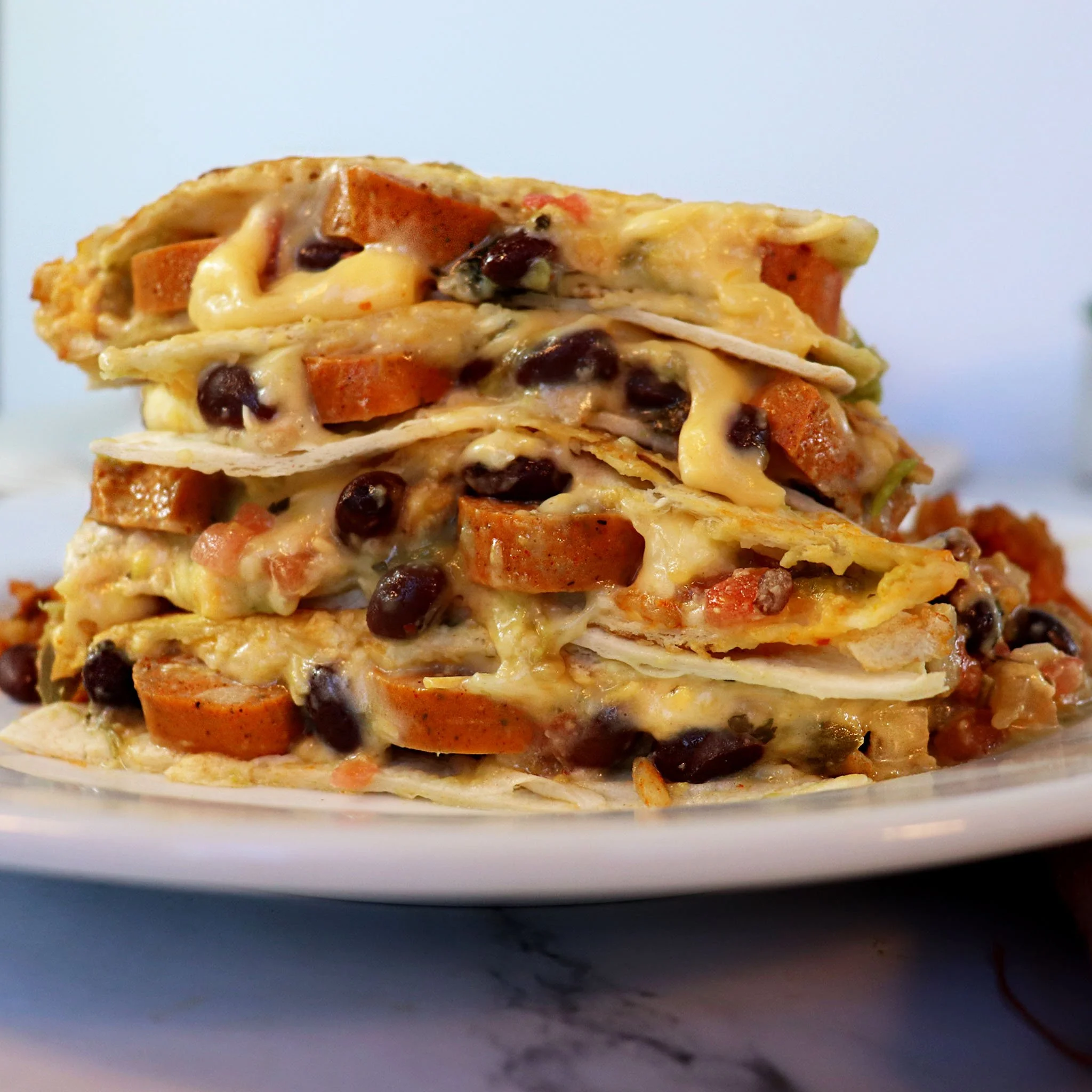 Chicken Sausage Quesadillas — Bilinski Sausage Co.