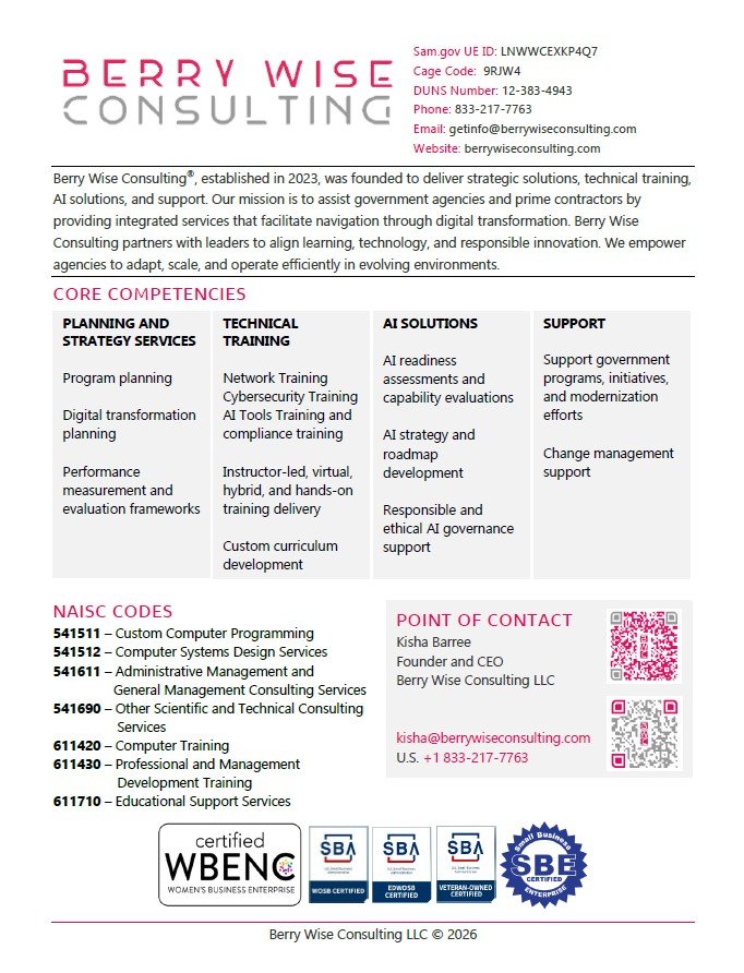 BWC Capability Statement