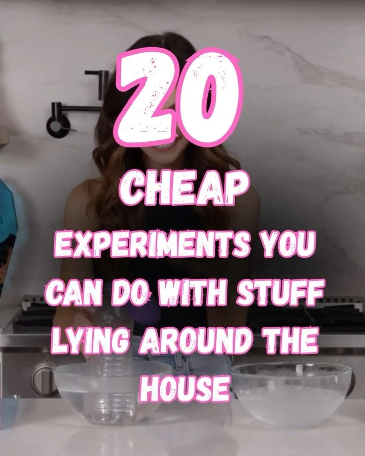 Comment LINK for 20 cheap experiments you can do this Labor Day weekend :)

And stay tuned for my new project SCIENCE SUNDAY&hellip;LIVE coming soon 🤫🧪

@emilyssciencelab #EmilysScienceLab #homeschool #homeschoolscience #labordayactivities