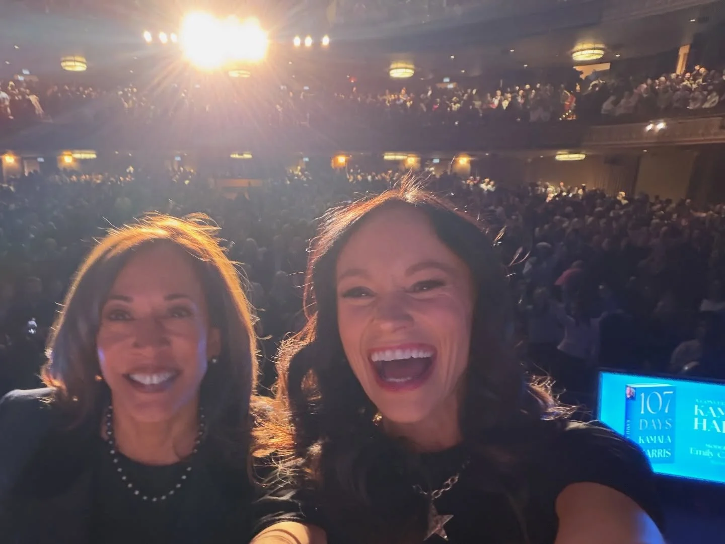 We&rsquo;ve got fight in us yet. 

Thank you @kamalaharris for bringing this packed house together in Richmond to talk about the future. Hope sits among us 🇺🇸💙