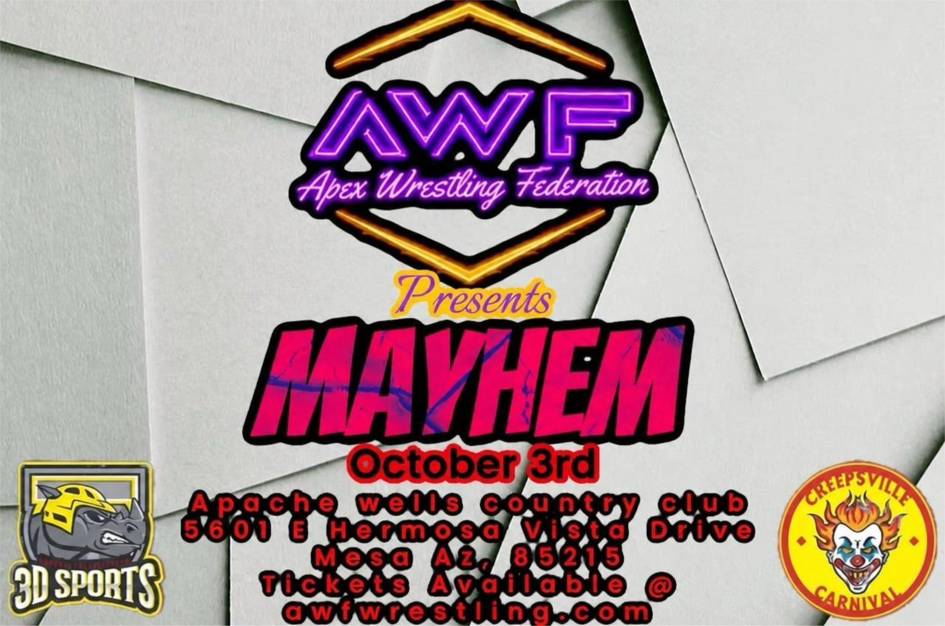 October 3, 2026 General Admission ticket
