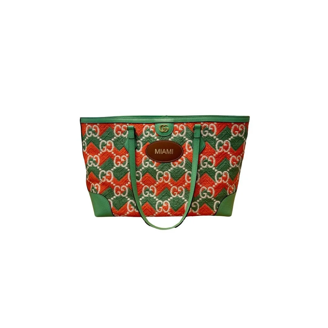 Gucci Raffia Tote — Consignment Boutique