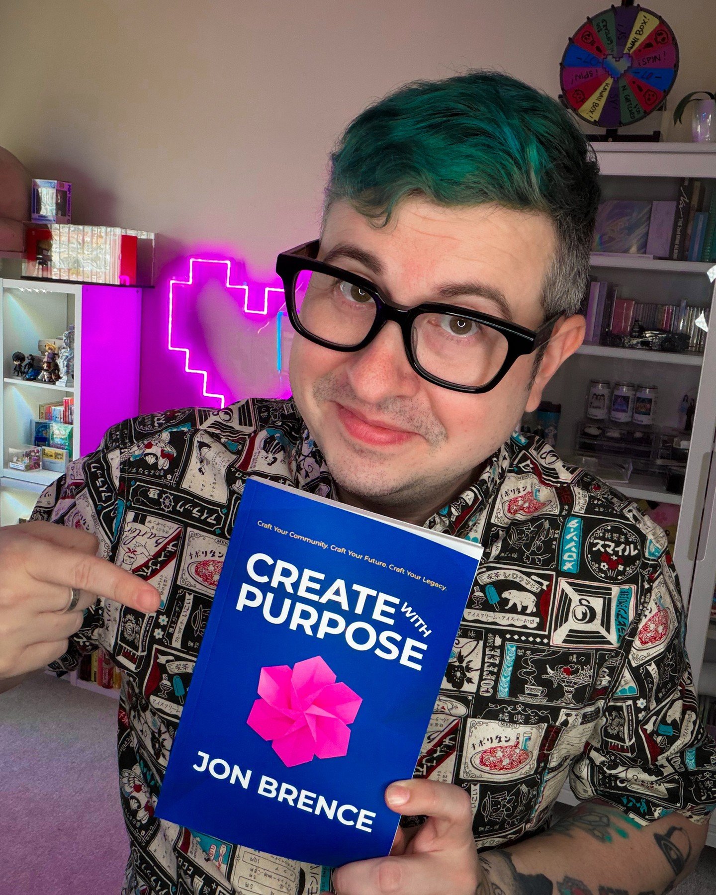 📚Happy Book Lovers Day! 📖
If you&rsquo;re a bookworm content creator like me, consider picking up a copy of my latest book &ldquo;Create With Purpose&rdquo; by Jon Brence - now available on Amazon in ebook, paperback and hardcover editions, as well