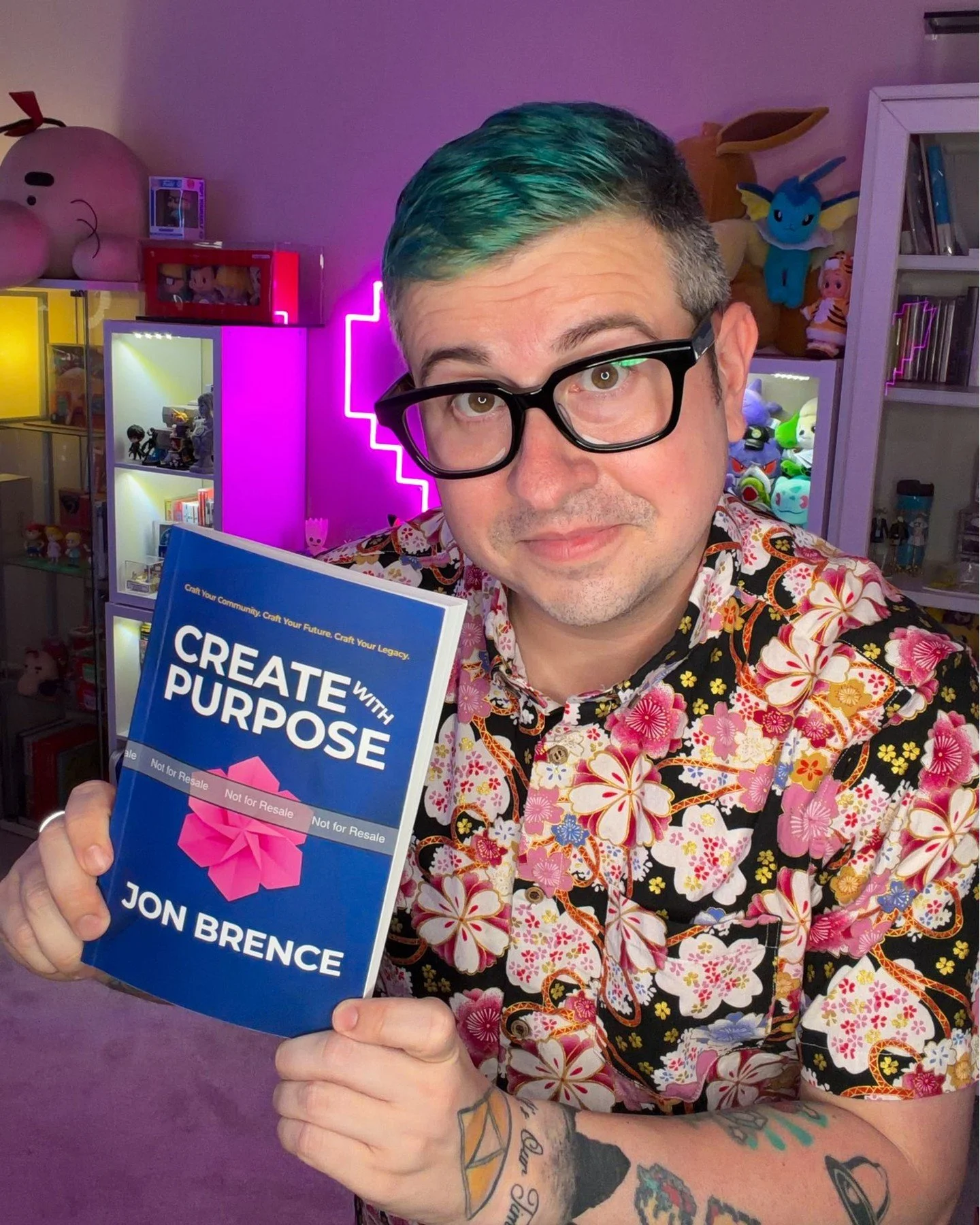 &ldquo;Create With Purpose&rdquo; is available now on Amazon in Paperback and Kindle formats!! Link in bio! 

It is a book I&rsquo;ve been wanting to write for over a decade, and captures 20+ years of making a career in online entertainment. 

It is 