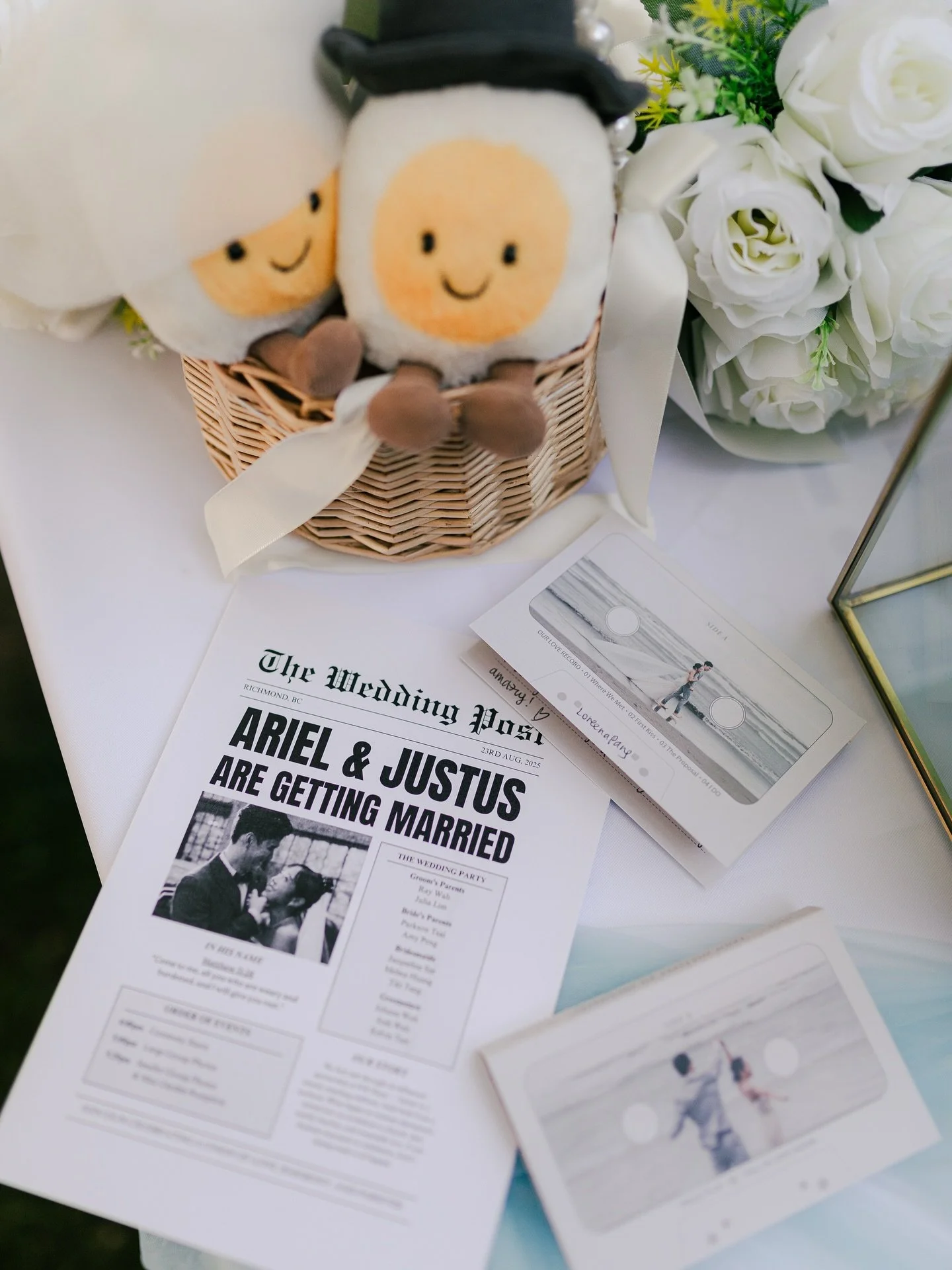 Life is in all the little details&hellip;📰

We loved these little moments before the ceremony, everything from the chapel down to their keepsakes had a story and special meaning. This day was so truly and beautifully authentic to A &amp; J.

#ariels
