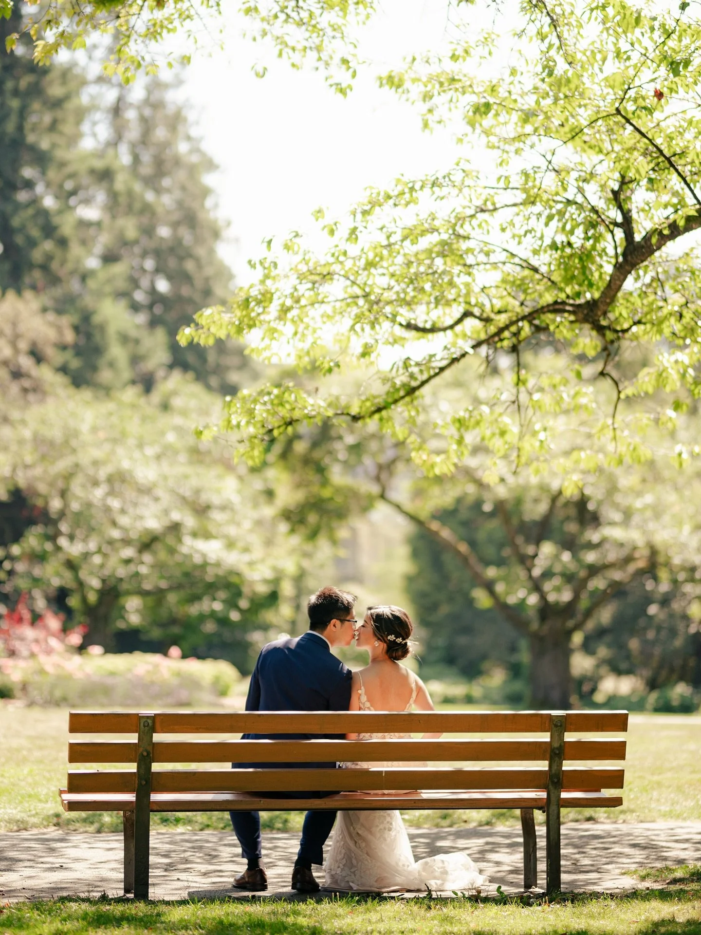 I see forever in your eyes 🎵

Throwing back to H &amp; W&rsquo;s unforgettable day at @stanleyparkpav. Wishing on dandelions for more sunshine again soon!