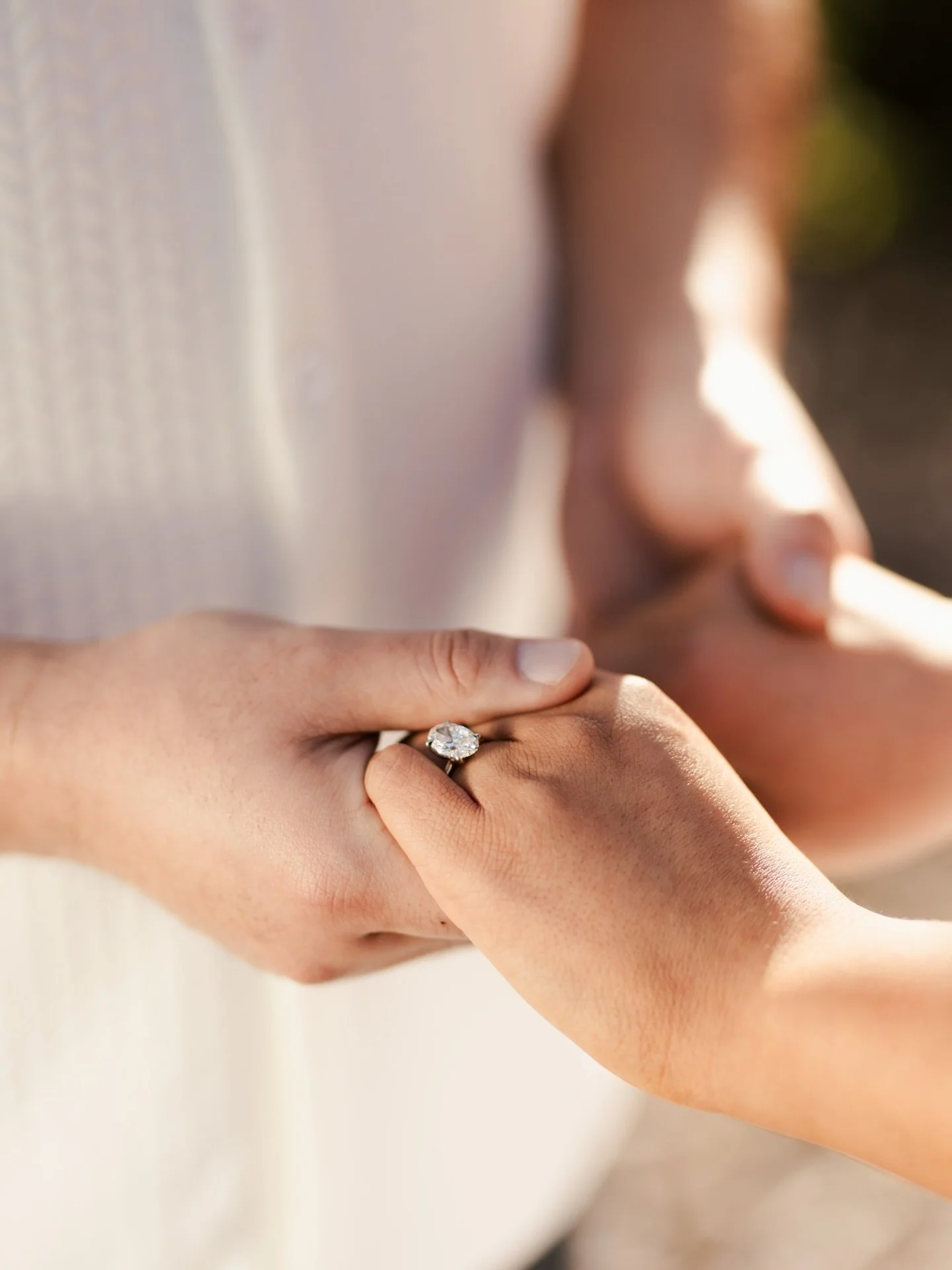The perfect spring golden hour with C &amp; J. We love these romantic pink and warm tones to celebrate their engagement 🥰! 

#vancouverengagement #cherryblossoms #engagementphotographer #couplesportraits