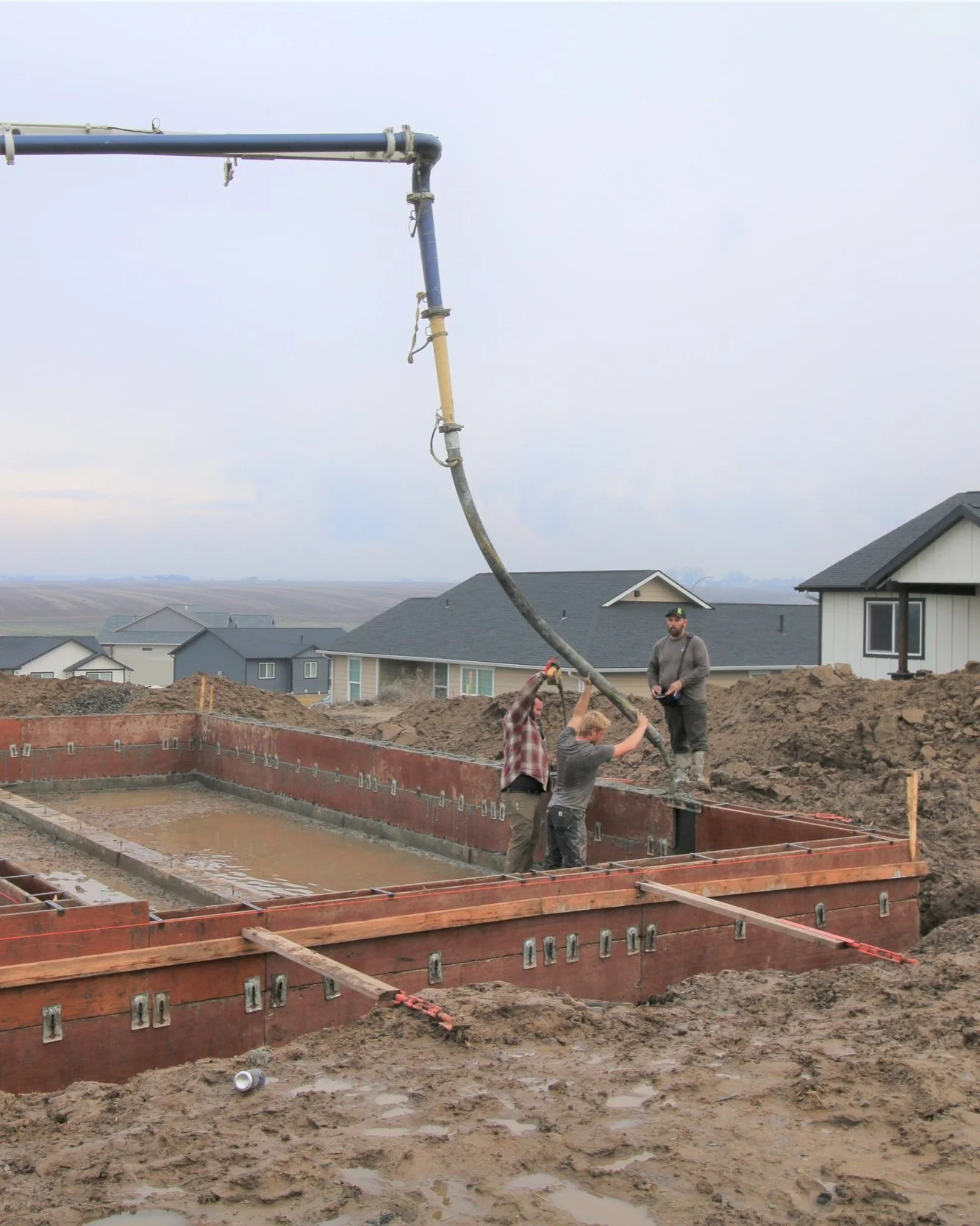 Pouring The Foundation — JL Construction