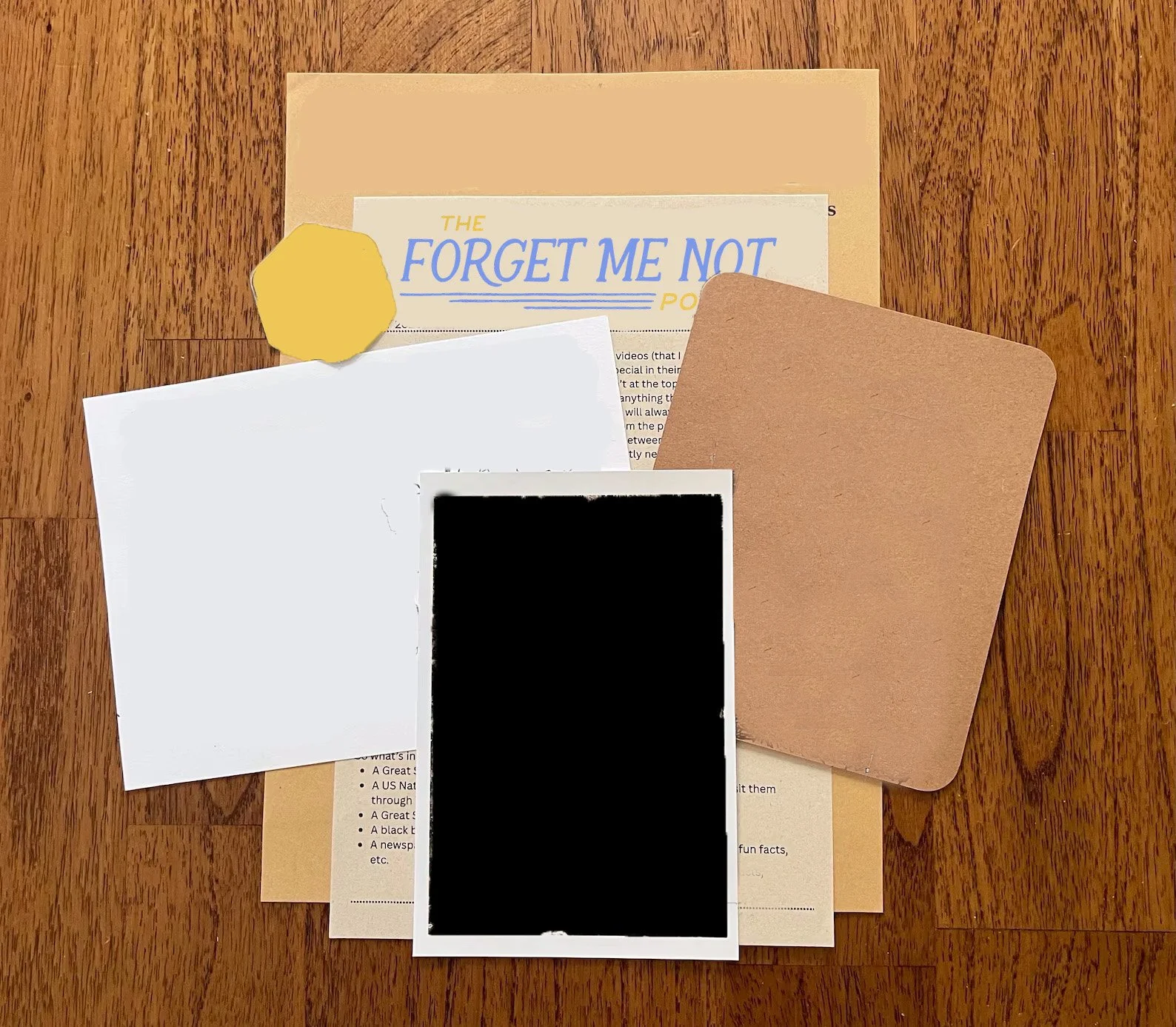 International Forget Me Not Post