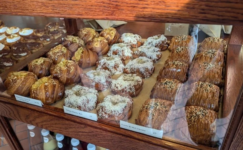 Lannan Bakery 愛丁堡店新鮮糕點特寫