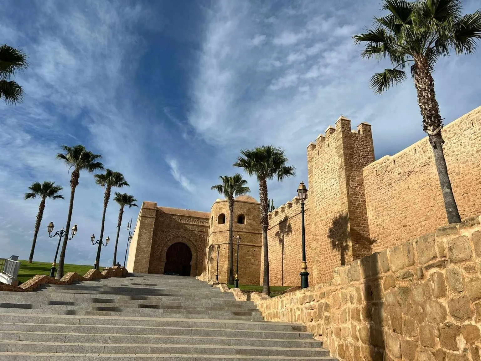 摩洛哥拉巴特最知名的景點之一烏達雅堡