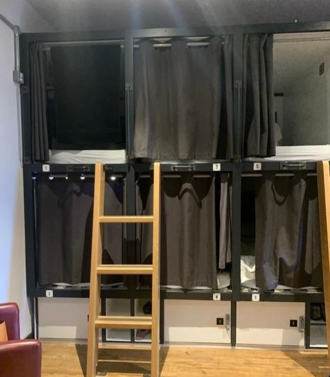 CoDE Pod Edinburgh 住宿床鋪設計