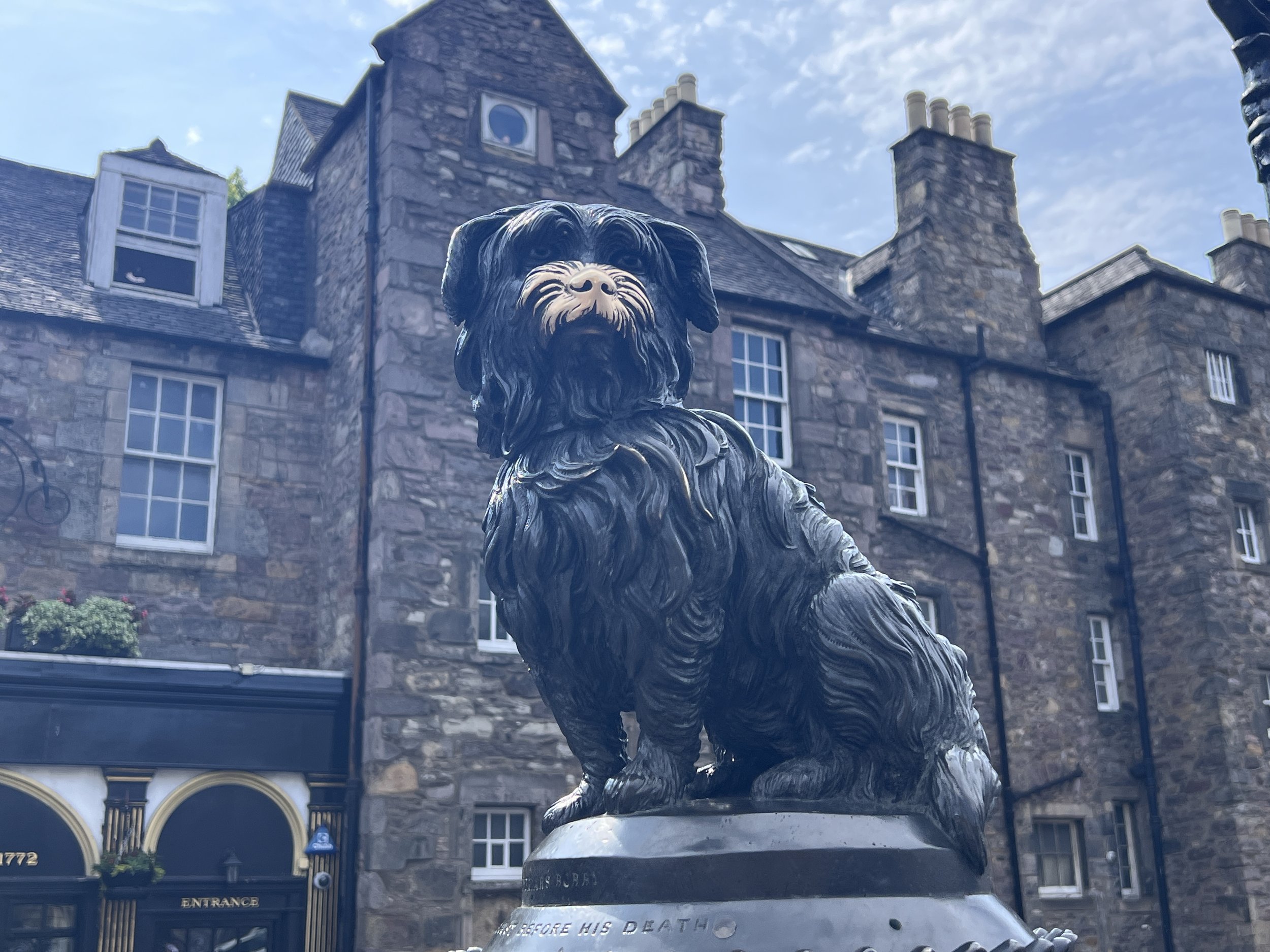 愛丁堡灰衣修士巴比狗雕像著名地標