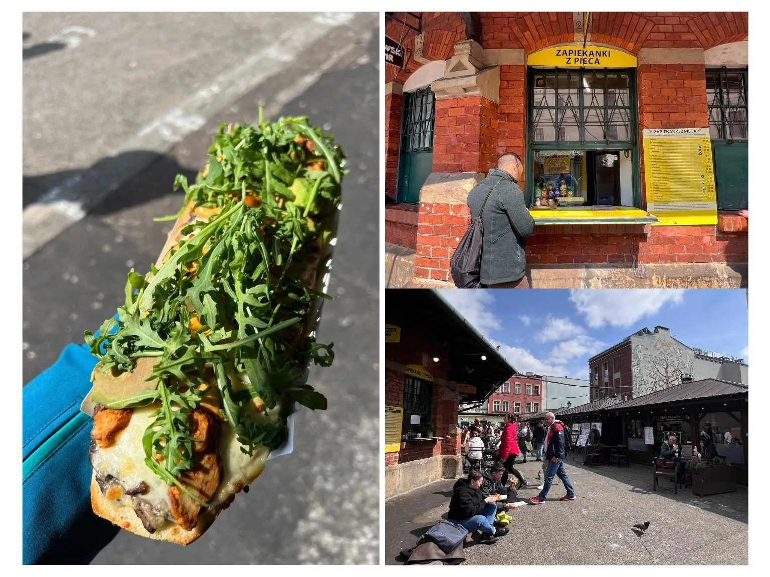 在卡齊米日猶太區新廣場品嚐道地的波蘭街頭美食 Zapiekanki