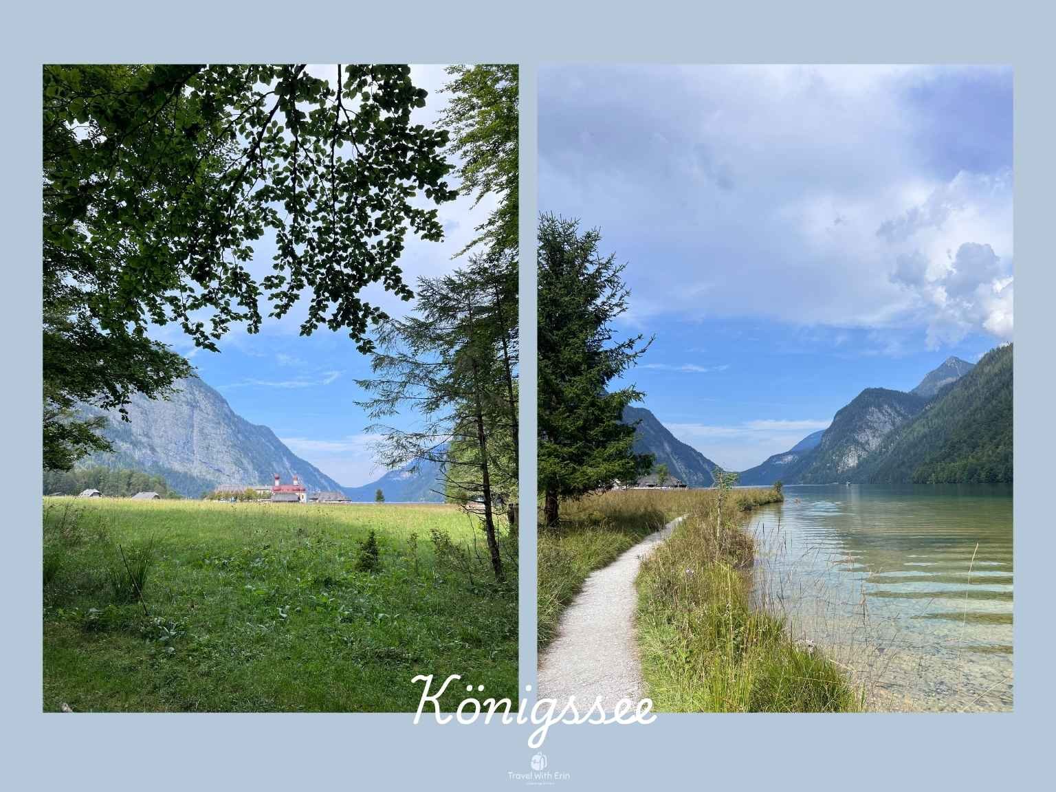 國王湖健行步道上的湖泊景色與自然美景