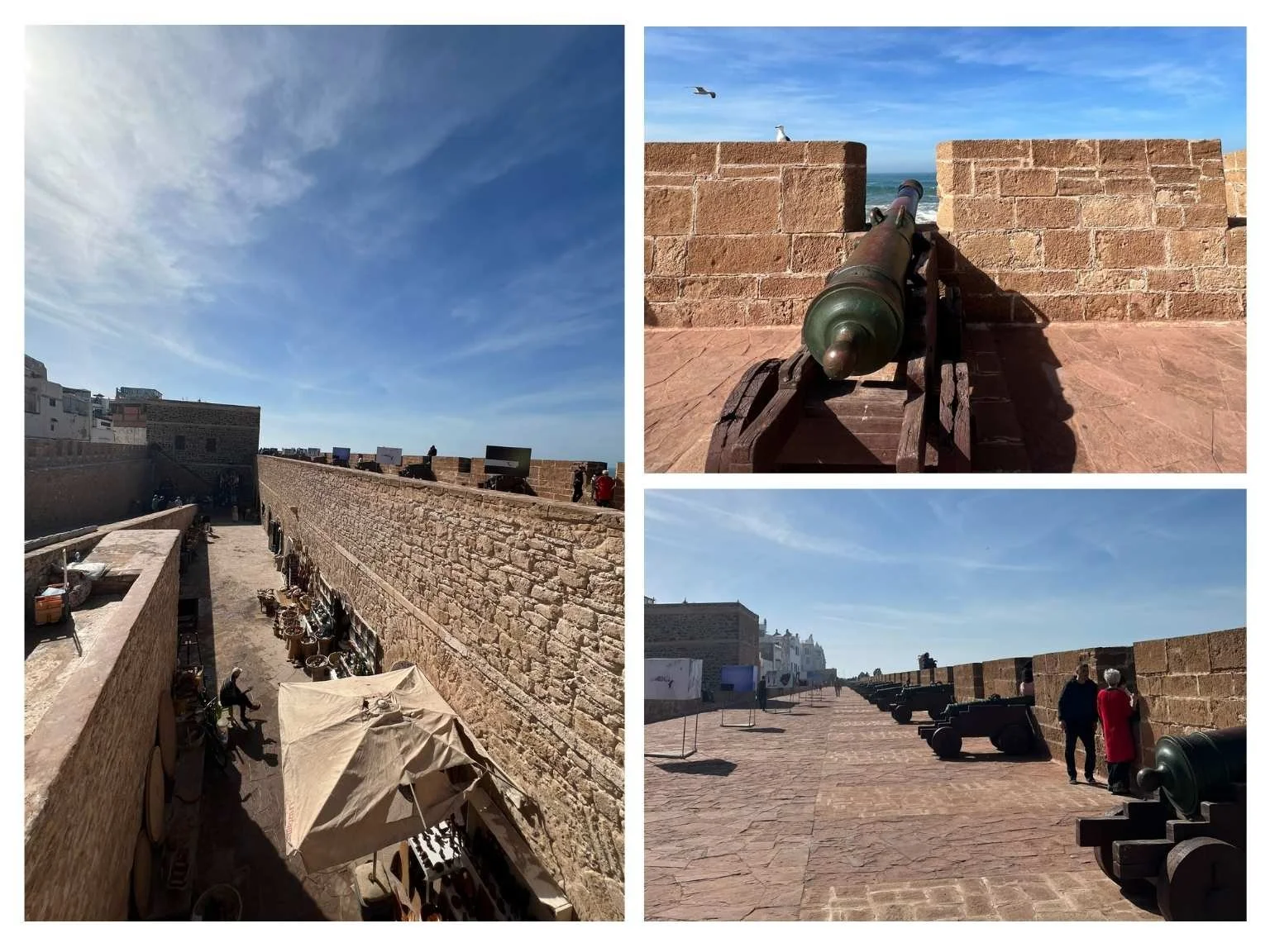 索維拉舊城堡壘與大砲，是老城區最具代表性的景點之一。