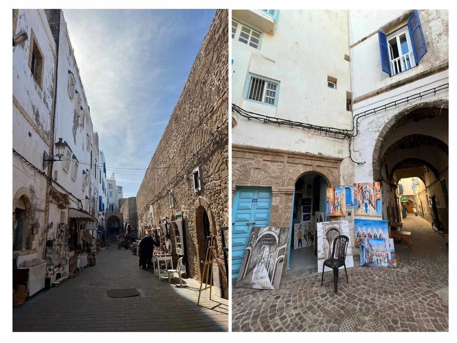 走在索維拉老城區，可以看到許多販售手工藝品與藝術品的小店。