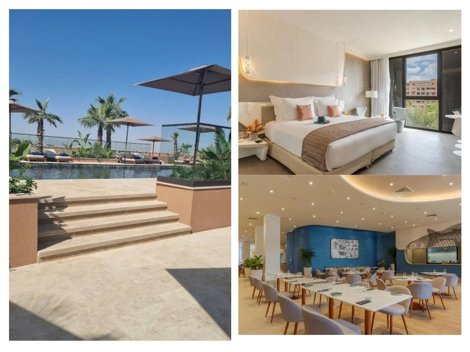 Pestana CR7 Marrakech 設計現代新穎，設有泳池的馬拉喀什新城區飯店。