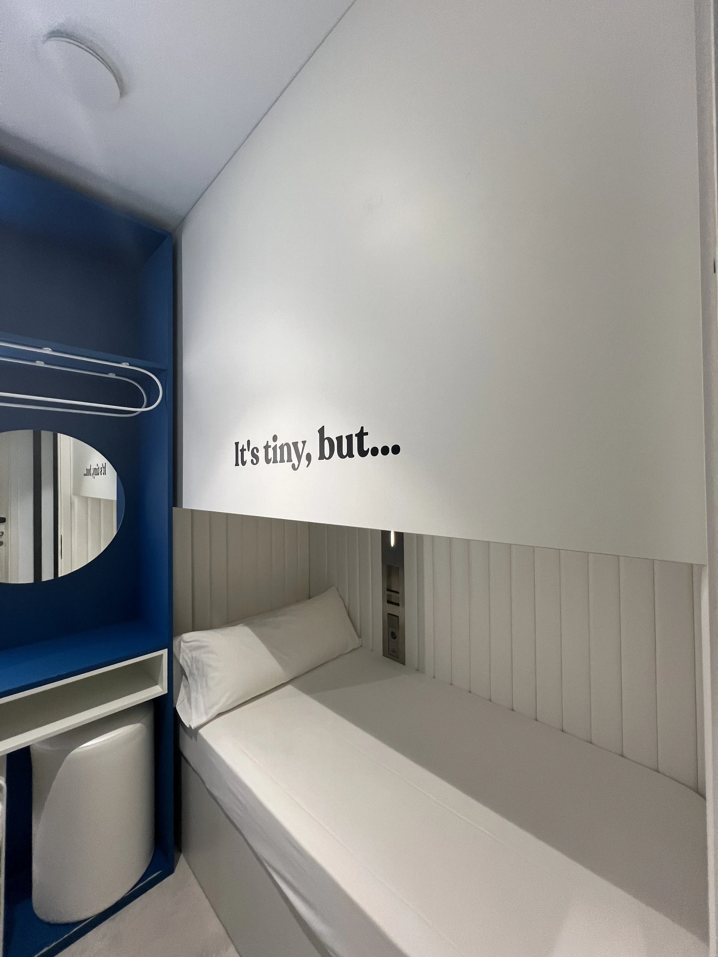 西班牙 馬拉加 住宿推薦 COEO Pod Hostel 的下鋪床位