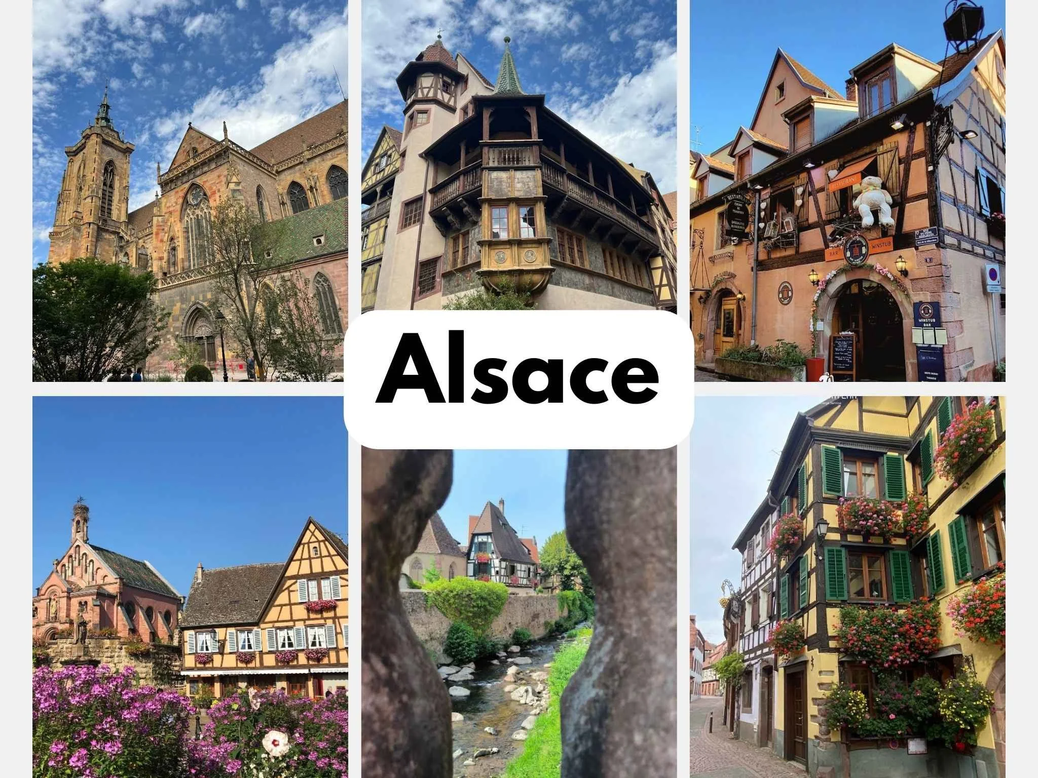 法國阿爾薩斯童話小鎮風景，包含科爾馬、凱瑟斯貝格、里博維萊與里屈維，每一個小鎮都像走進童話世界，美得不真實。