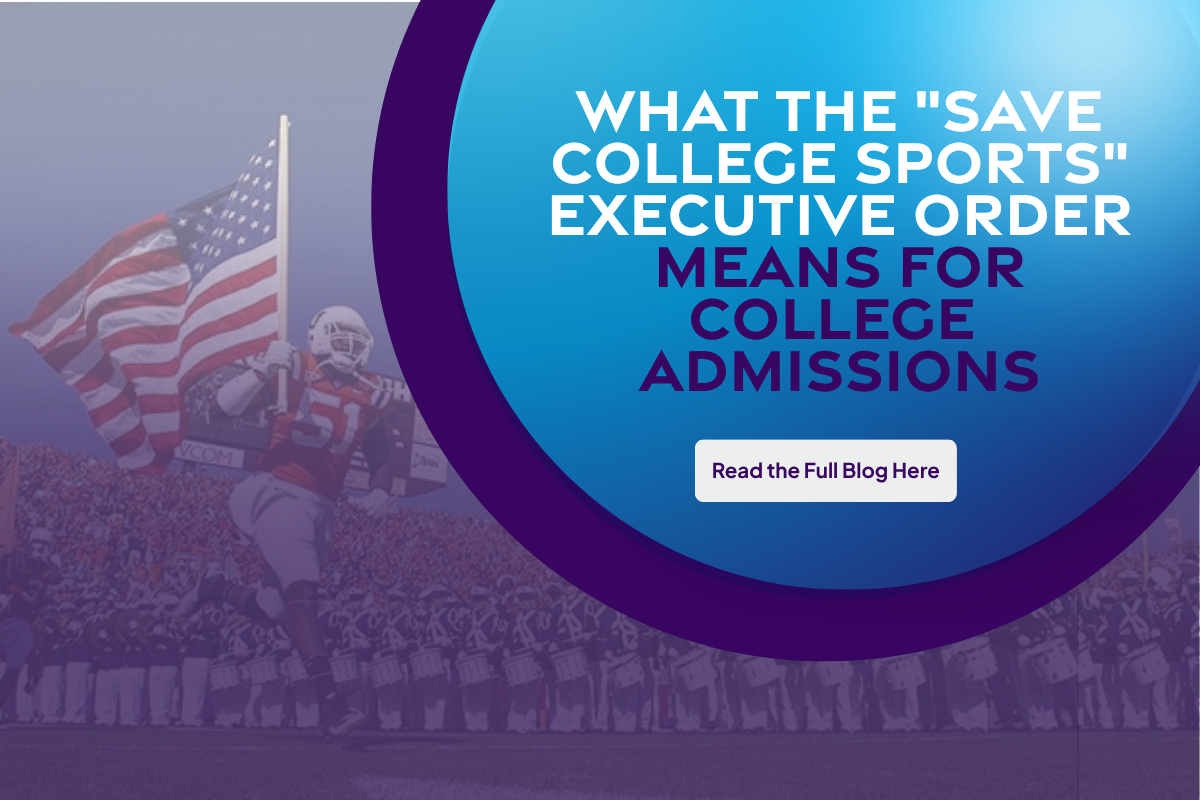What the "Save College Sports" Executive Order Means for College Admissions