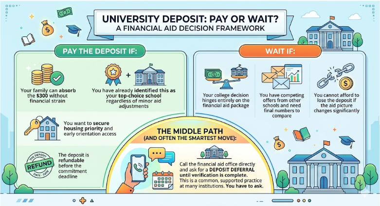 University Deposit - Pay or Wait