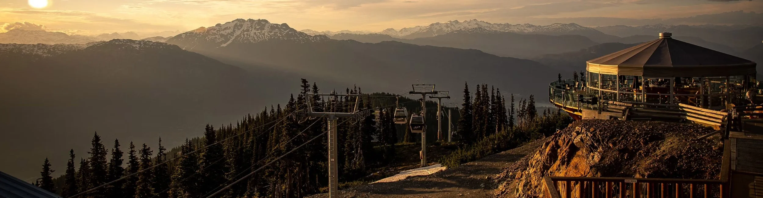 Long Table Dinner - Valley View Deck, Whistler Mountain