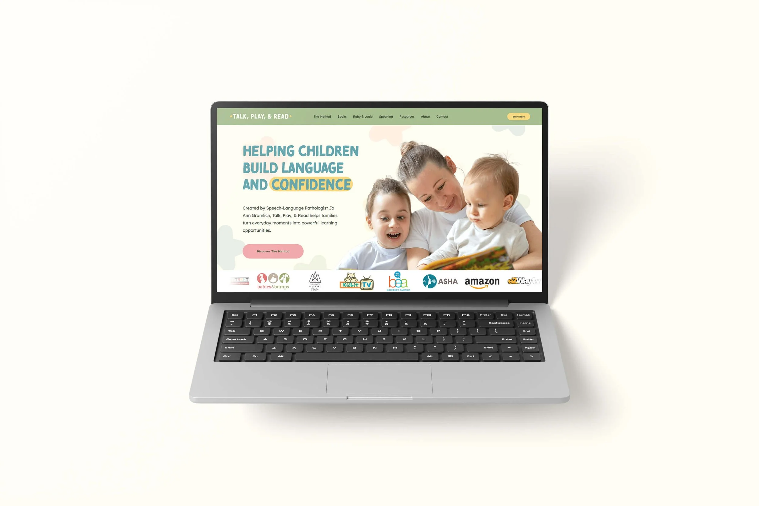 Website Laptop Mockup