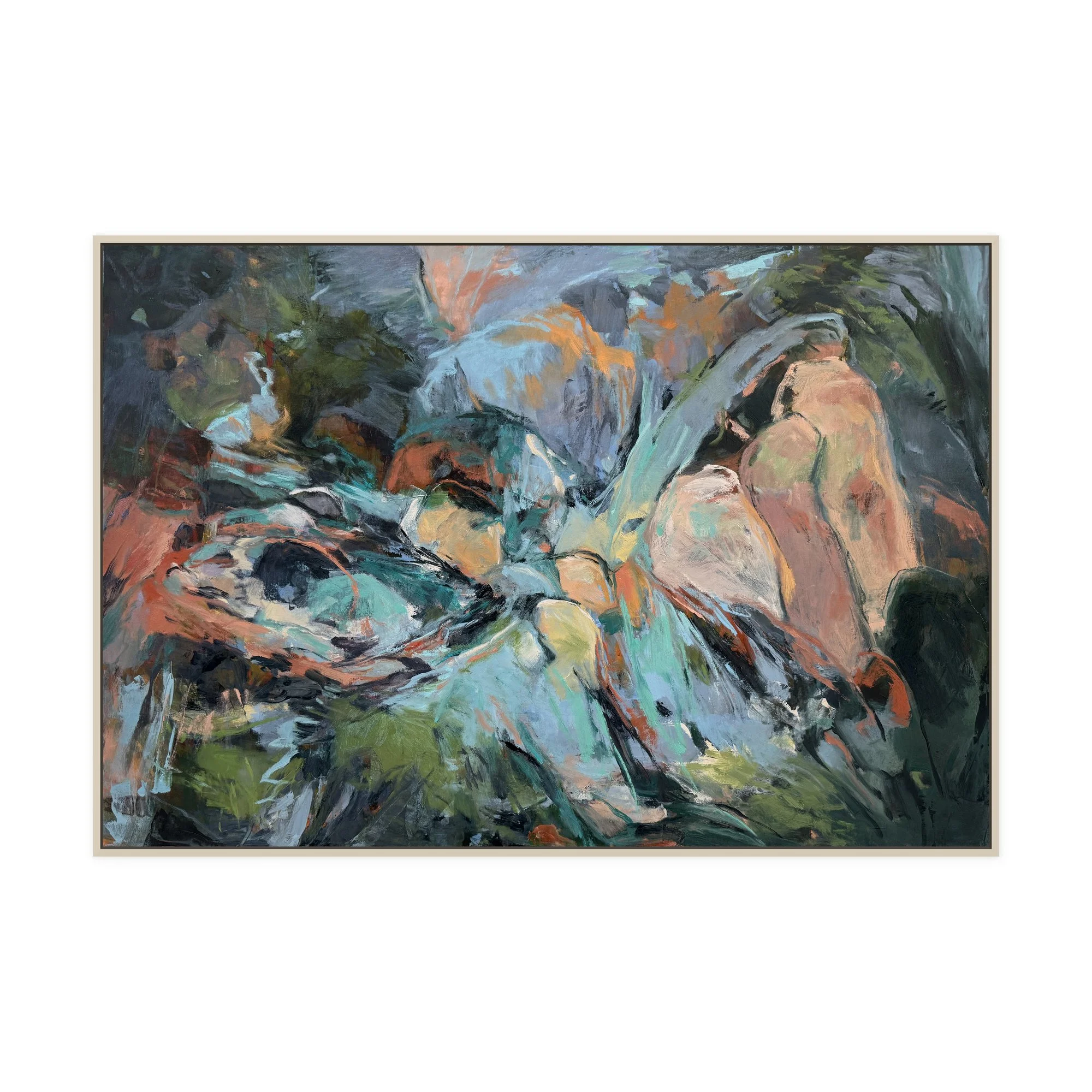 Summer Passage 2024-2025, 30 x 44 in, oil on linen