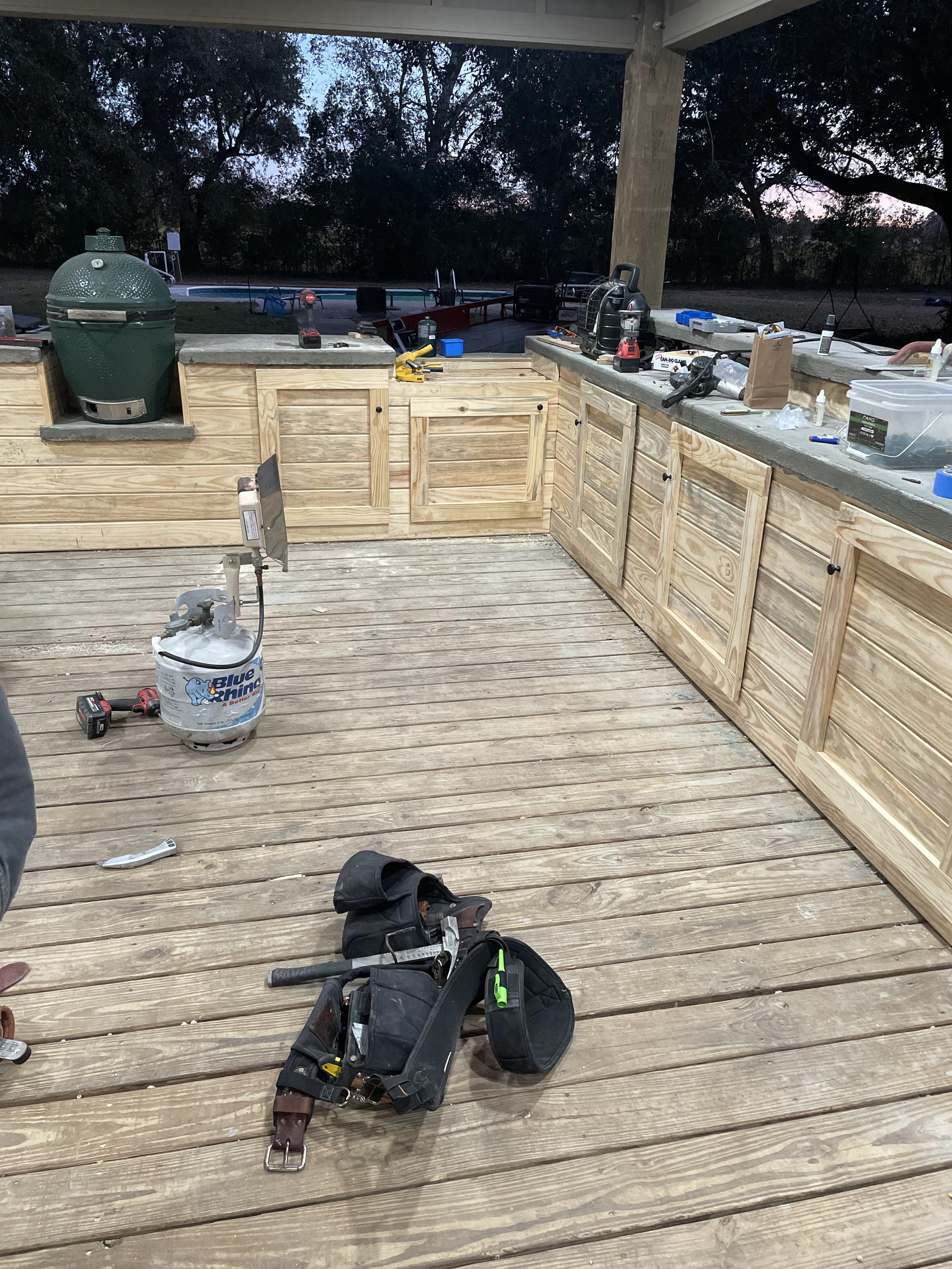 Outdoor Kitchen & Entertainment Area - Robertsdale, AL (Baldwin County)
